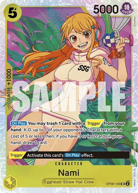 Nami - One Piece Card Game card