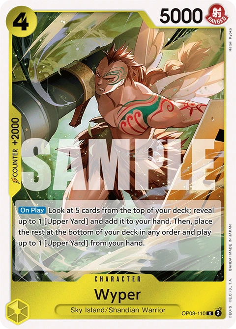 Wyper - One Piece Card Game card
