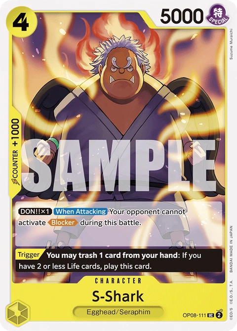 S-Shark - One Piece Card Game card