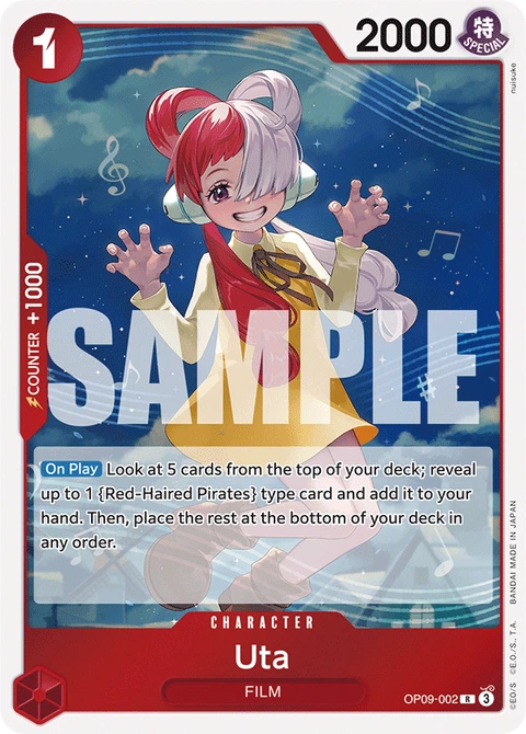 Uta - One Piece Card Game card