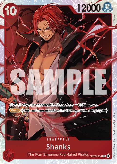 Shanks - One Piece Card Game card