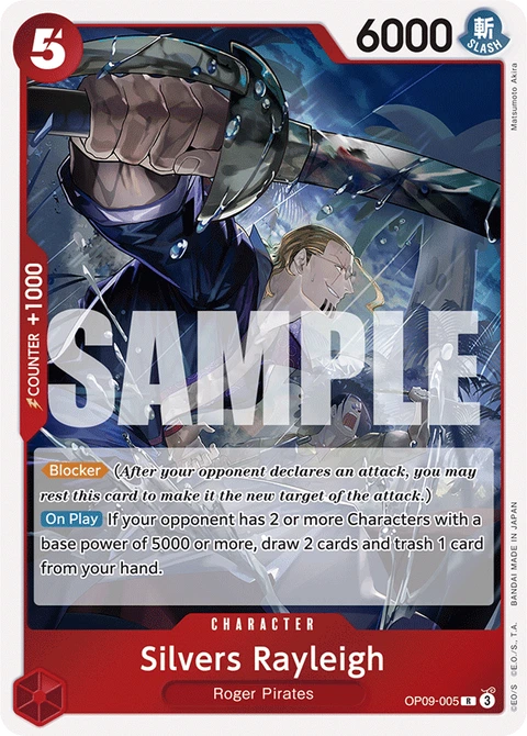 Silvers Rayleigh - One Piece Card Game card