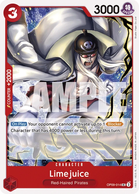 Limejuice - One Piece Card Game card