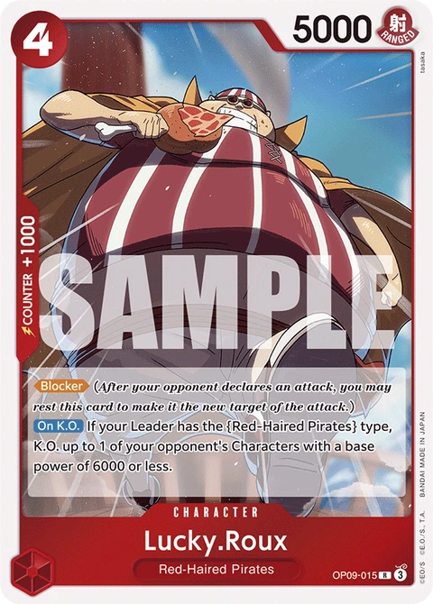 Lucky.Roux - One Piece Card Game card