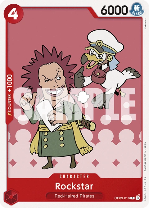 Rockstar - One Piece Card Game card