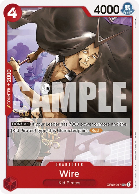 Wire - One Piece Card Game card