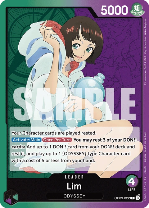 Lim, One Piece Card Game Leader
