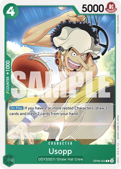 Usopp - One Piece Card Game card