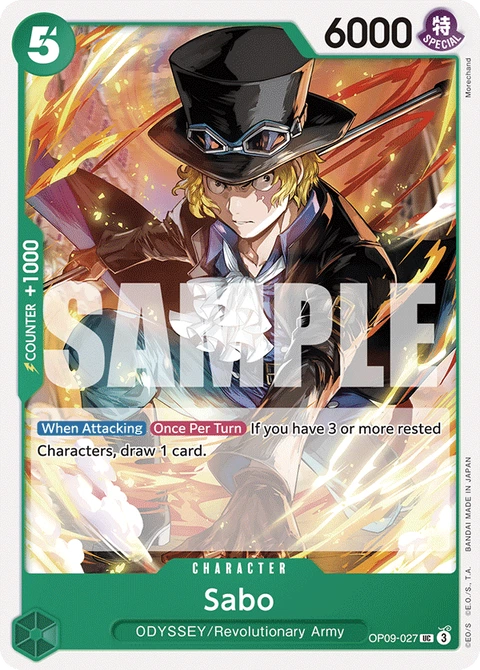 Sabo - One Piece Card Game card