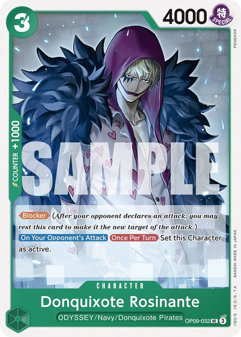 Donquixote Rosinante - One Piece Card Game card