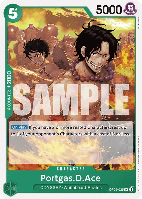 Portgas.D.Ace - One Piece Card Game card