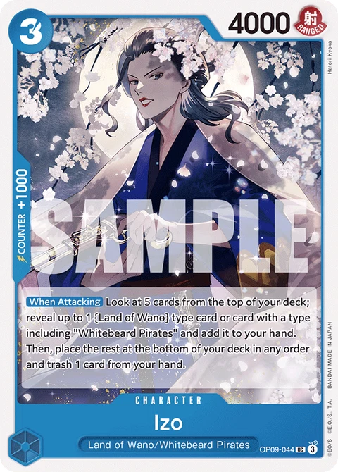 Izo - One Piece Card Game card