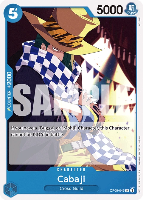 Cabaji - One Piece Card Game card