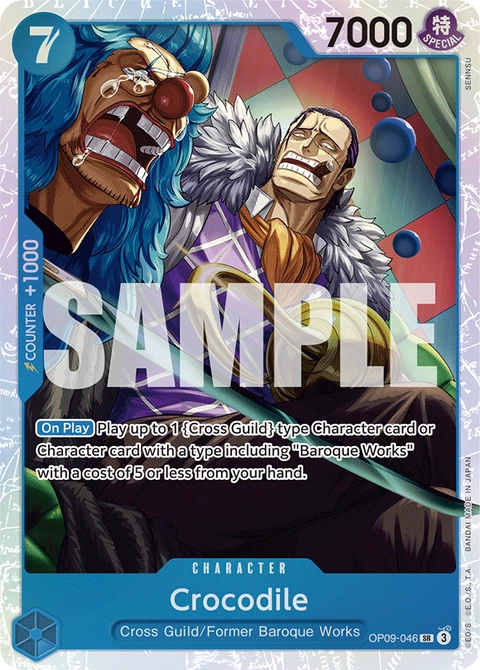 Crocodile - One Piece Card Game card