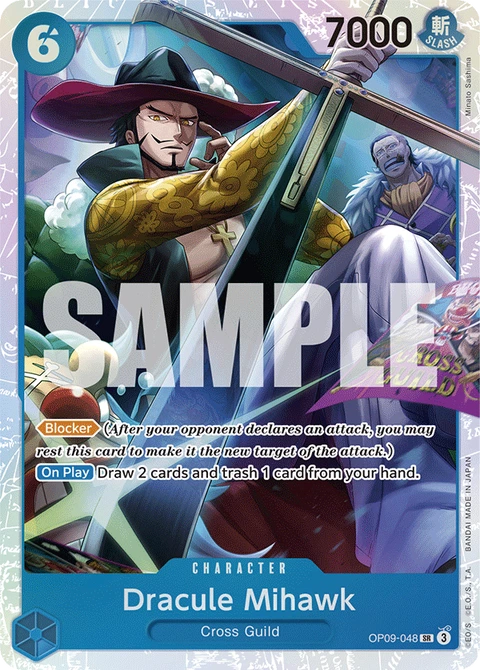 Dracule Mihawk - One Piece Card Game card