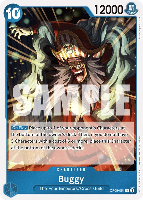 Buggy - One Piece Card Game card