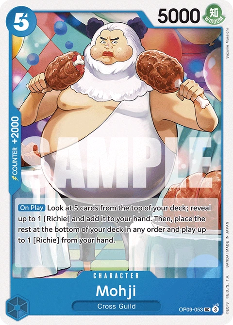 Mohji - One Piece Card Game card