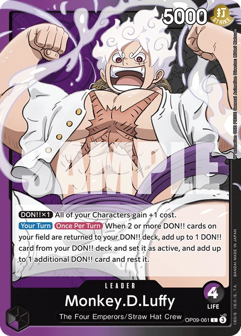 Monkey.D.Luffy - One Piece Card Game card