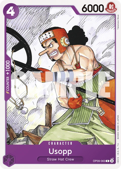Usopp - One Piece Card Game card