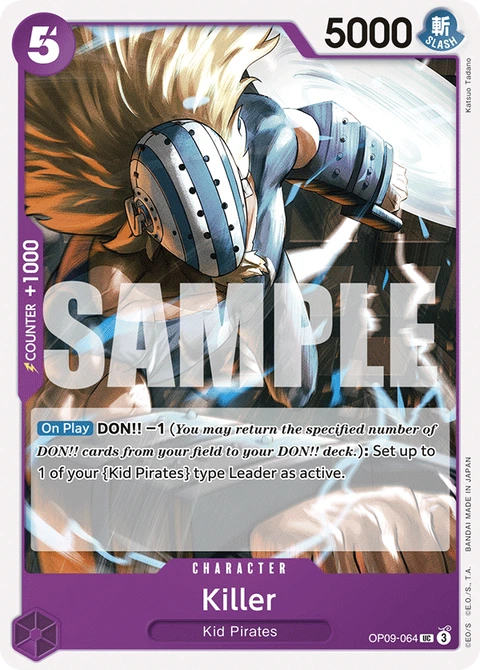 Killer - One Piece Card Game card