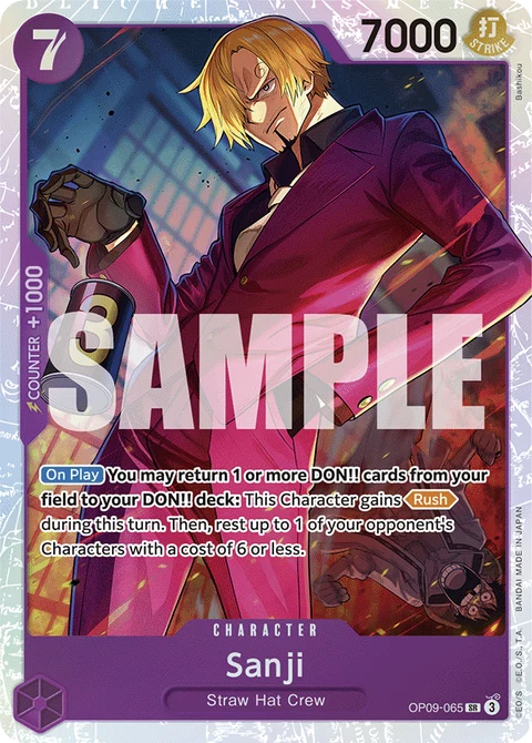 Sanji - One Piece Card Game card