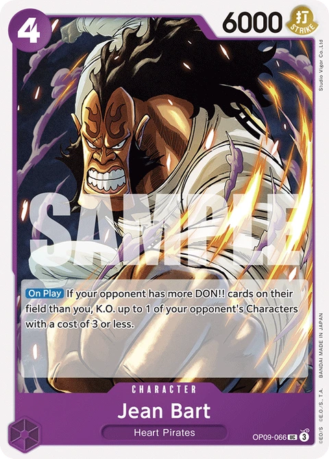 Jean Bart - One Piece Card Game card