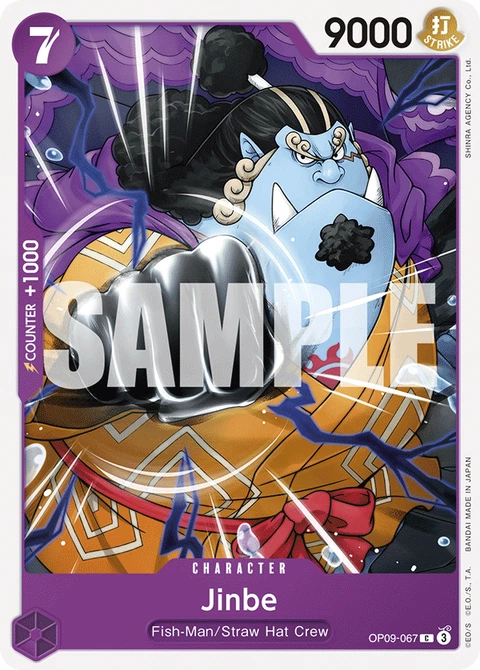 Jinbe - One Piece Card Game card