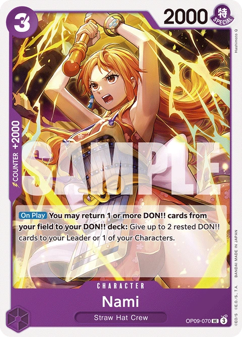 Nami - One Piece Card Game card