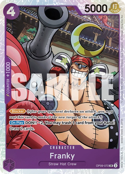 Franky, One Piece Card Game Leader