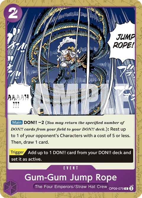 Gum-Gum Jump Rope - One Piece Card Game card