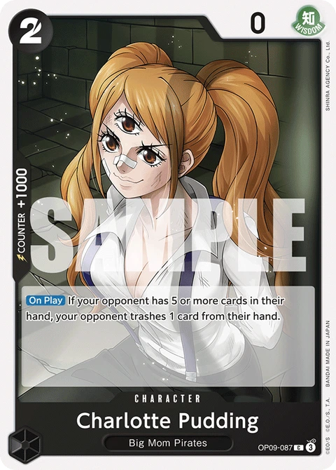 Charlotte Pudding - One Piece Card Game card