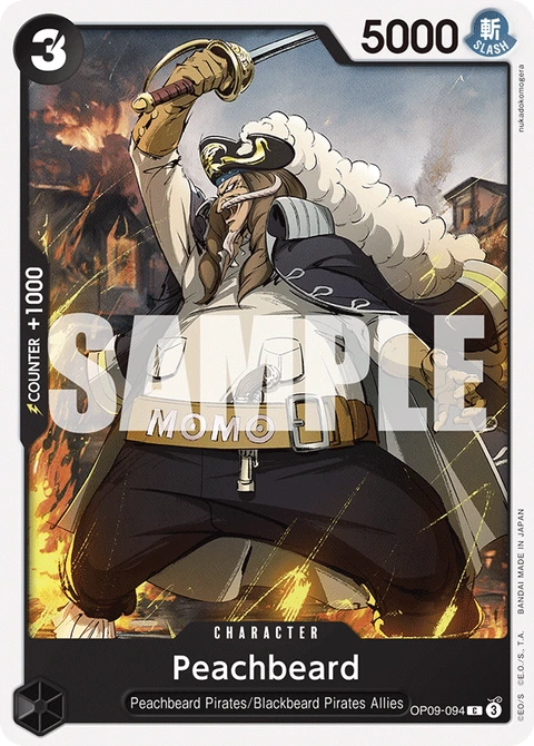 Peachbeard - One Piece Card Game card