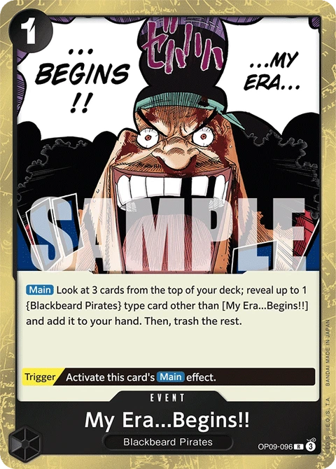 My Era...Begins!! - One Piece Card Game card