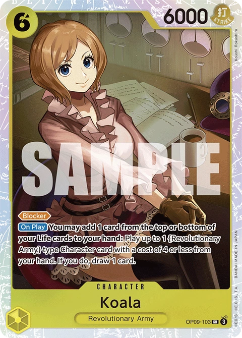 Koala - One Piece Card Game card