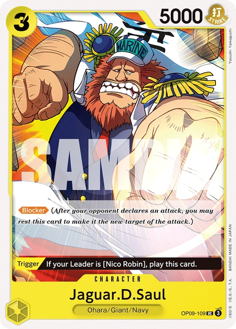 Jaguar.D.Saul - One Piece Card Game card