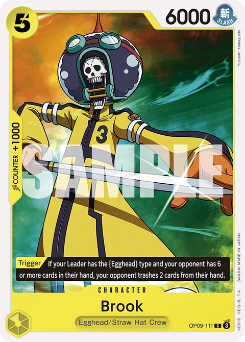 Brook - One Piece Card Game card