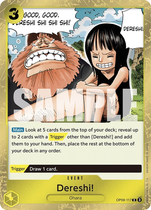 Dereshi! - One Piece Card Game card