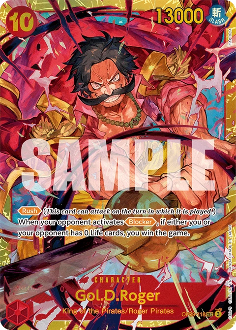 Gol.D.Roger - One Piece Card Game card