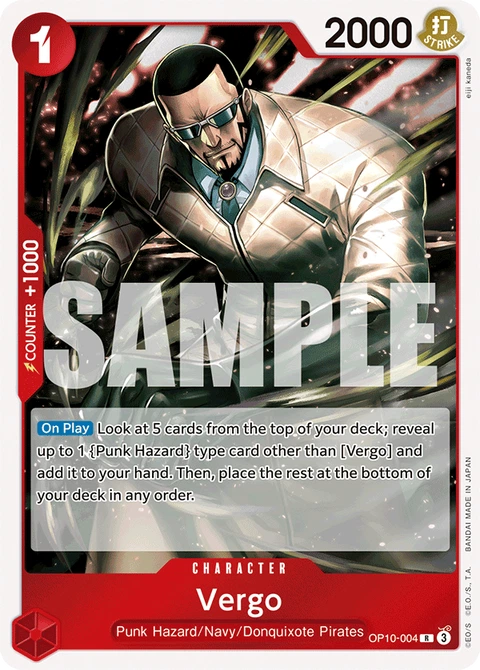 Vergo - One Piece Card Game card