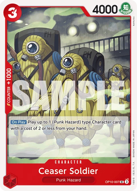 Ceaser Soldier - One Piece Card Game card