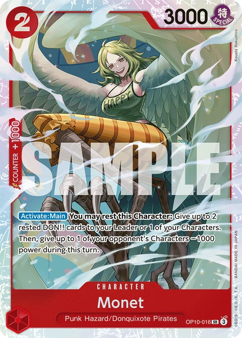 Monet - One Piece Card Game card