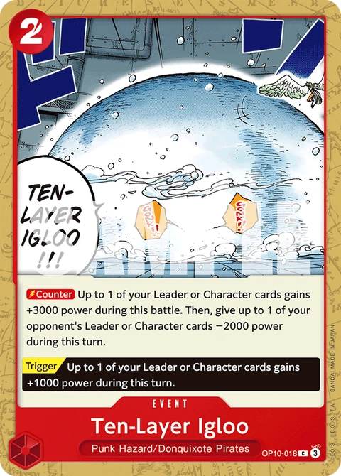 Ten-Layer Igloo - One Piece Card Game card