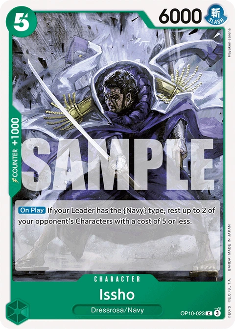 Issho - One Piece Card Game card