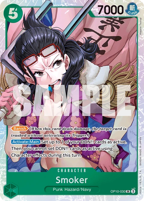 Smoker - One Piece Card Game card