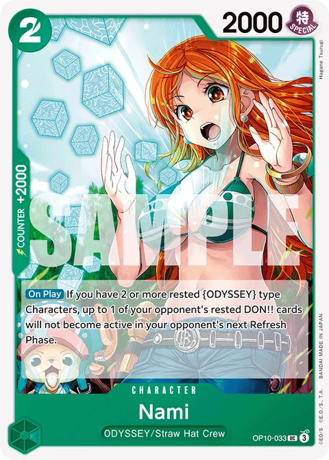 Nami - One Piece Card Game card