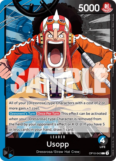 Usopp - One Piece Card Game card