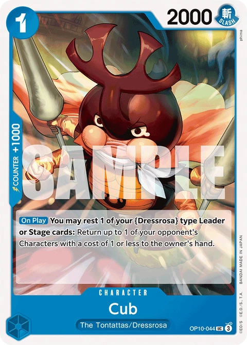 Cub - One Piece Card Game card