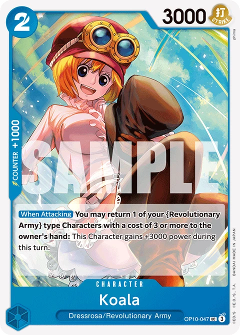 Koala - One Piece Card Game card