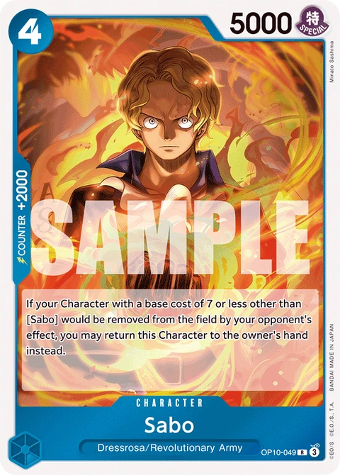 Sabo - One Piece Card Game card