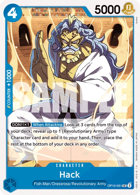 Hack - One Piece Card Game card